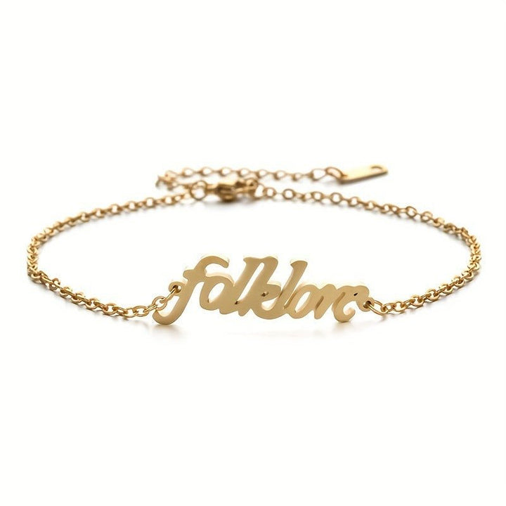 Lxalry Real Gold O - Chain Anklet - Zenoora