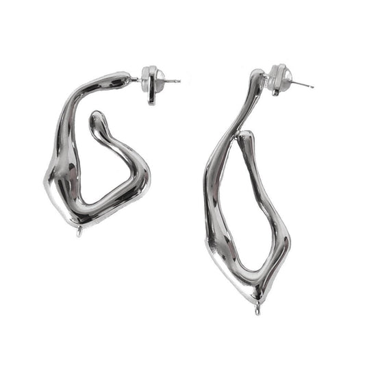 Lxalry Ruby Elegance Long Earrings - Zenoora