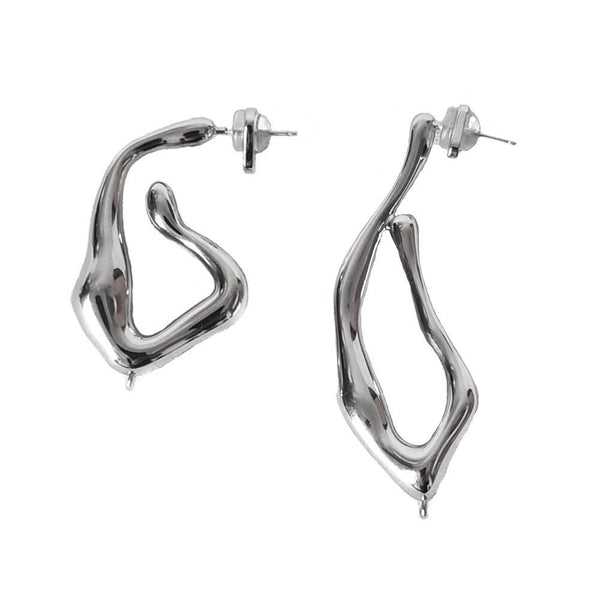 Lxalry Ruby Elegance Long Earrings - Zenoora