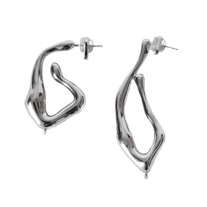 Lxalry Ruby Elegance Long Earrings - Zenoora