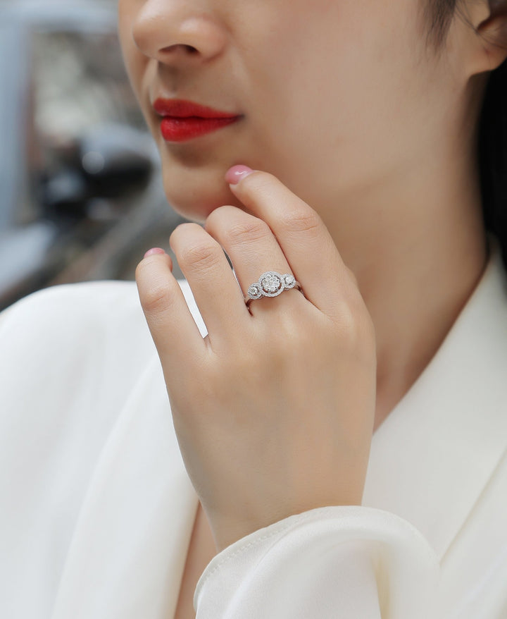 Lxalry Serial Dreams Moissanite Ring - Zenoora