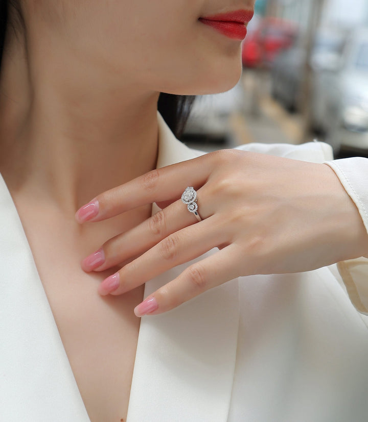 Lxalry Serial Dreams Moissanite Ring - Zenoora