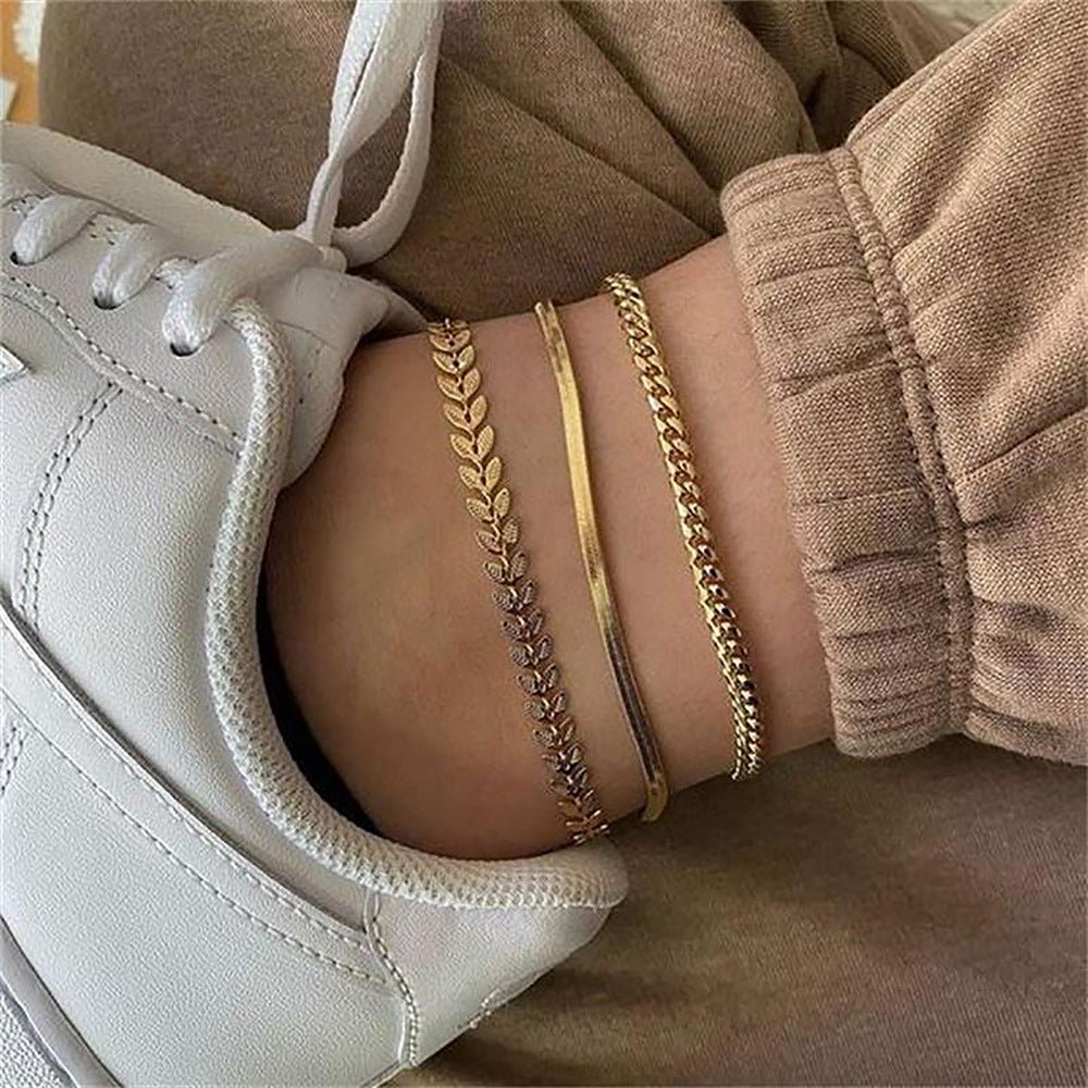 Lxalry Steel Grace Fashion Anklet - Zenoora