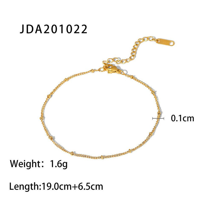 Lxalry Steel Grace Fashion Anklet - Zenoora