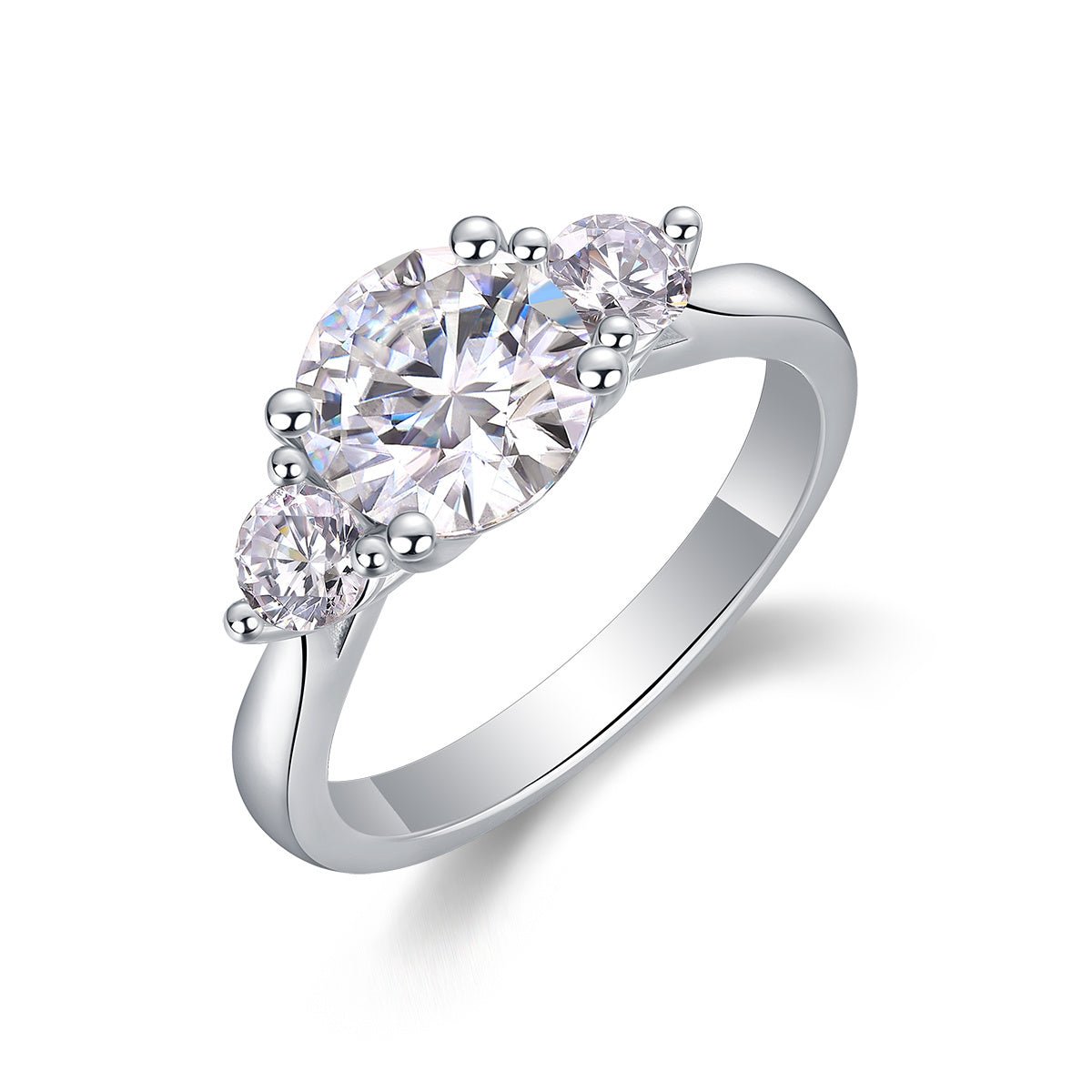 Lxalry Three Lives & Three Worlds Moissanite Necklace - Zenoora
