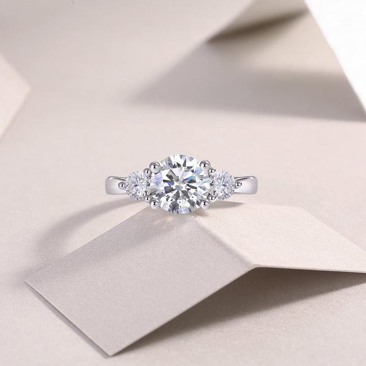 Lxalry Three Lives & Three Worlds Moissanite Necklace - Zenoora