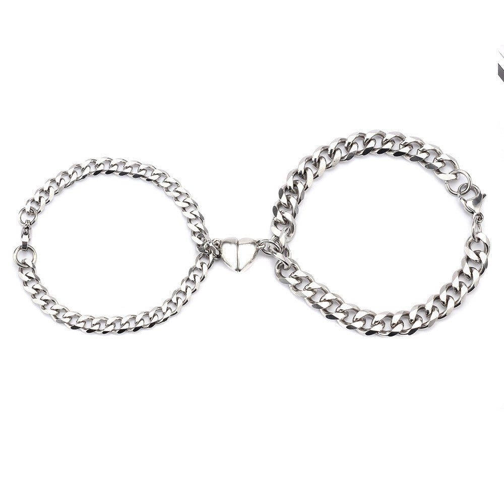 Magnet Love Couple Bracelet Set - Zenoora