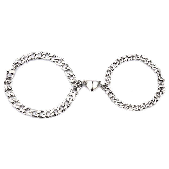 Magnet Love Couple Bracelet Set - Zenoora