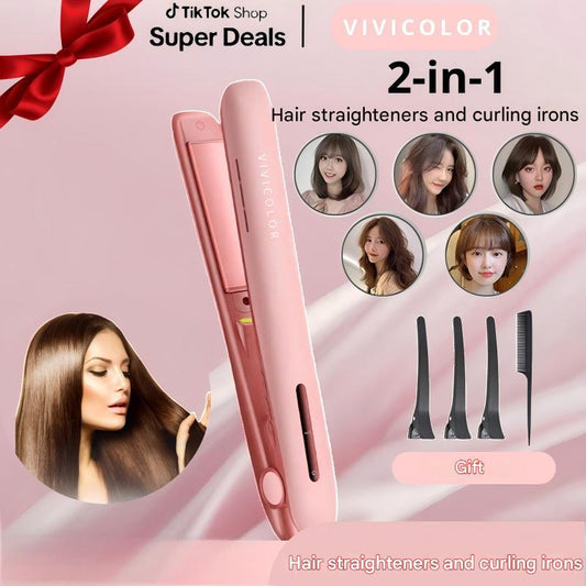 Men’s 2 - in - 1 Hair Curler & Straightener - Zenoora