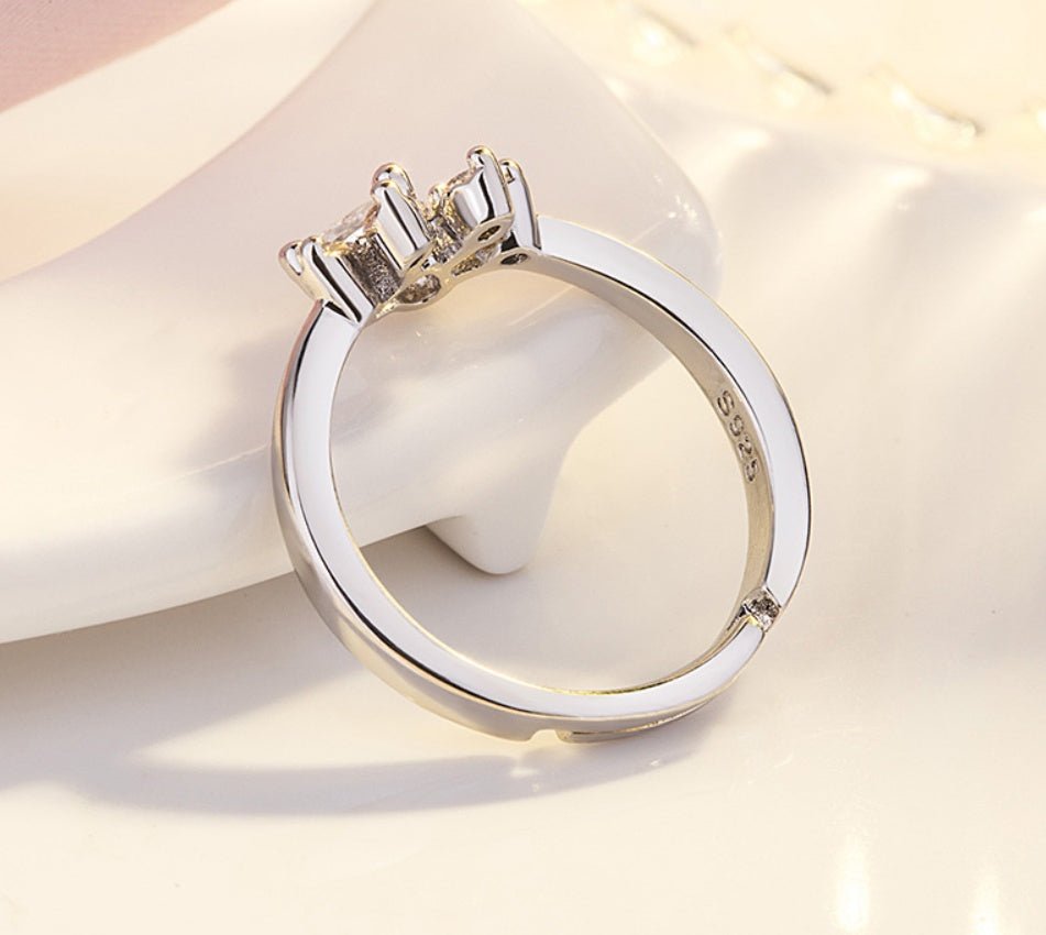 Paw Charm Animal Ring Set - Zenoora