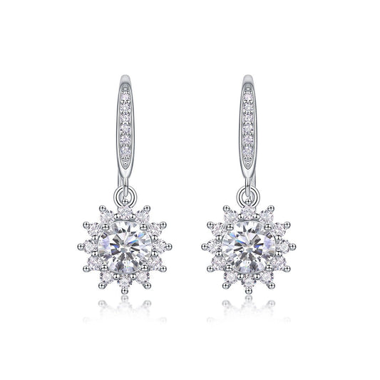 Qingcheng Moissanite Earrings Set - Zenoora