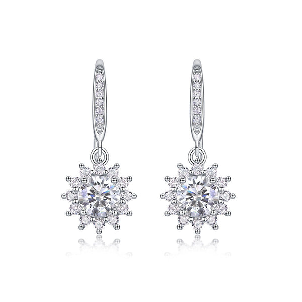 Qingcheng Moissanite Earrings Set - Zenoora