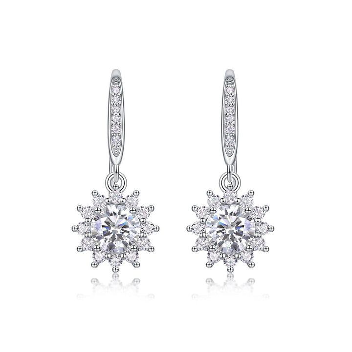 Qingcheng Moissanite Earrings Set - Zenoora