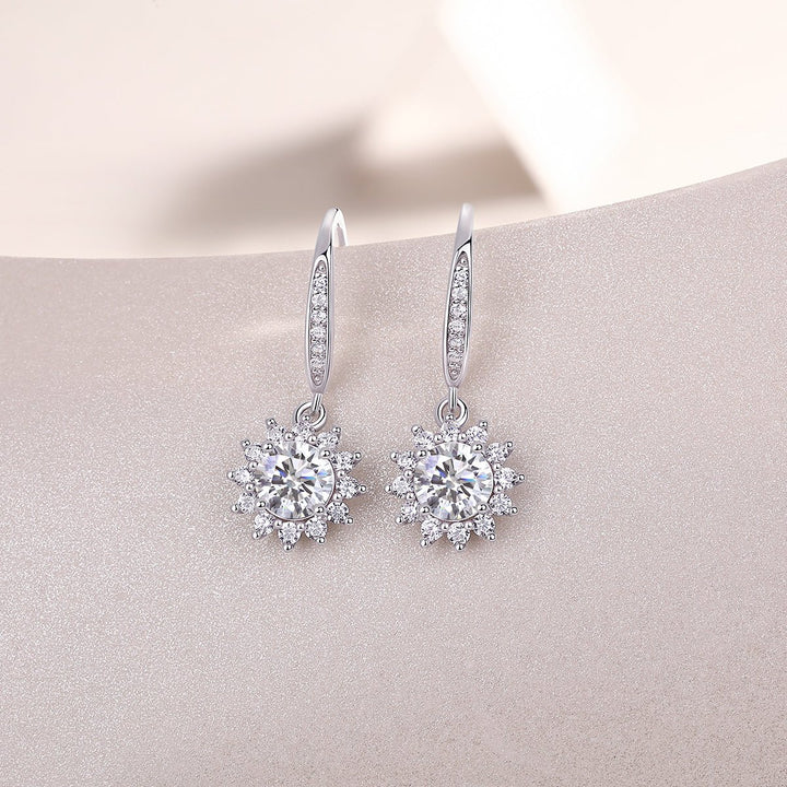 Qingcheng Moissanite Earrings Set - Zenoora