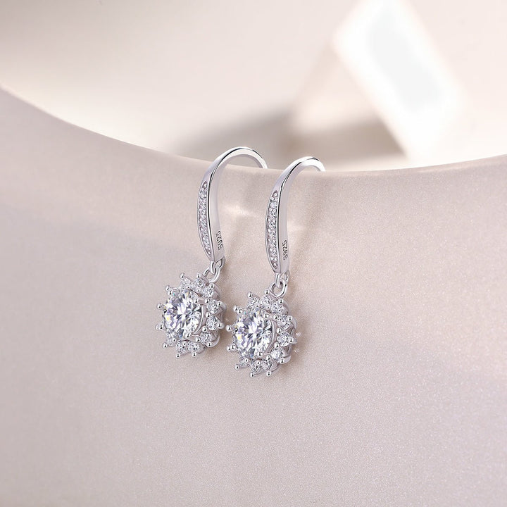 Qingcheng Moissanite Earrings Set - Zenoora