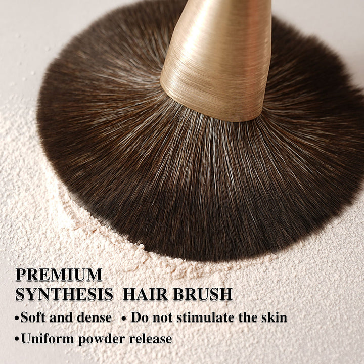 Rose Gold Makeup Brush Set (10pcs) - Zenoora