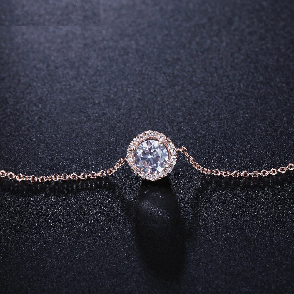 Round crystal anklets - Zenoora