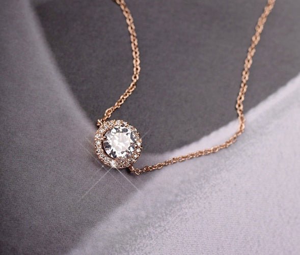 Round crystal anklets - Zenoora