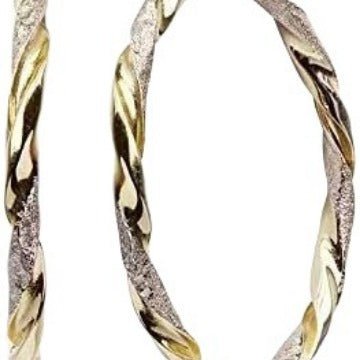 Simple Gold Women's Metal Alloy Earrings - Zenoora