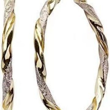 Simple Gold Women's Metal Alloy Earrings - Zenoora