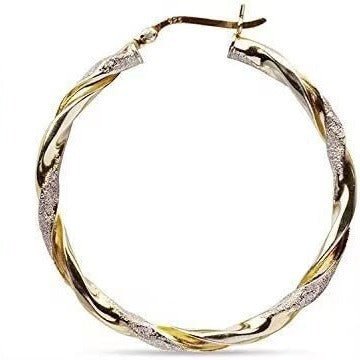 Simple Gold Women's Metal Alloy Earrings - Zenoora