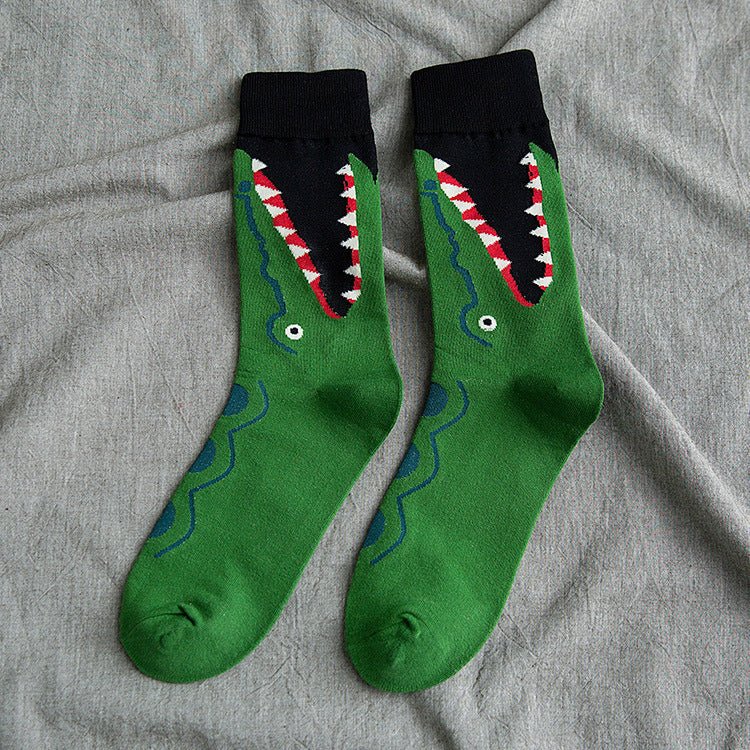 Socks Female Cartoon Animal Lady's Tube Socks - Zenoora