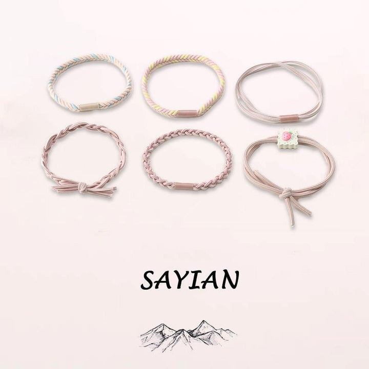 Soft Detachable Scrunchies Set (6pcs) - Zenoora