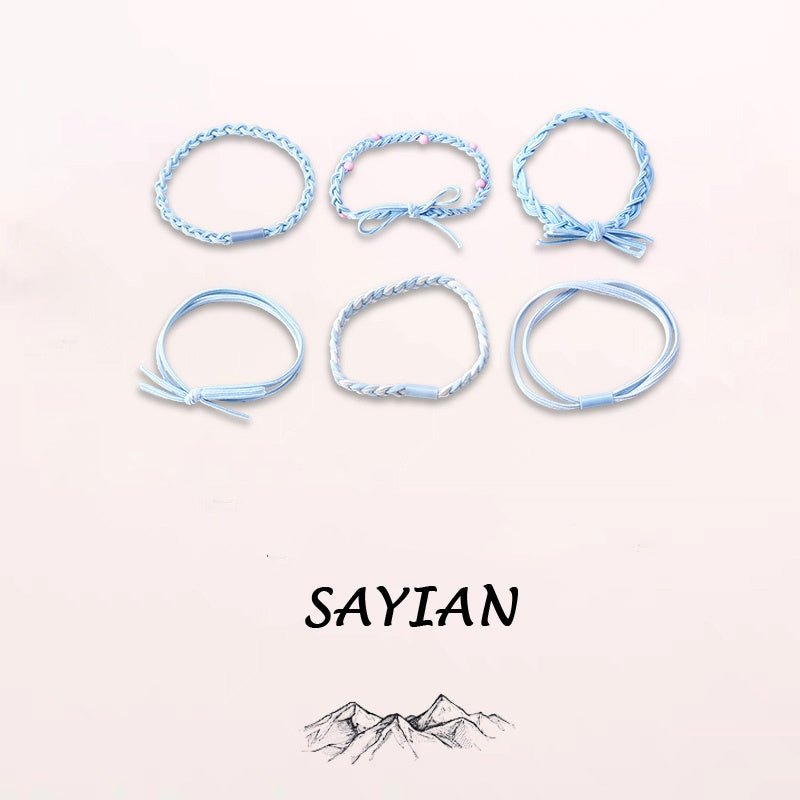 Soft Detachable Scrunchies Set (6pcs) - Zenoora