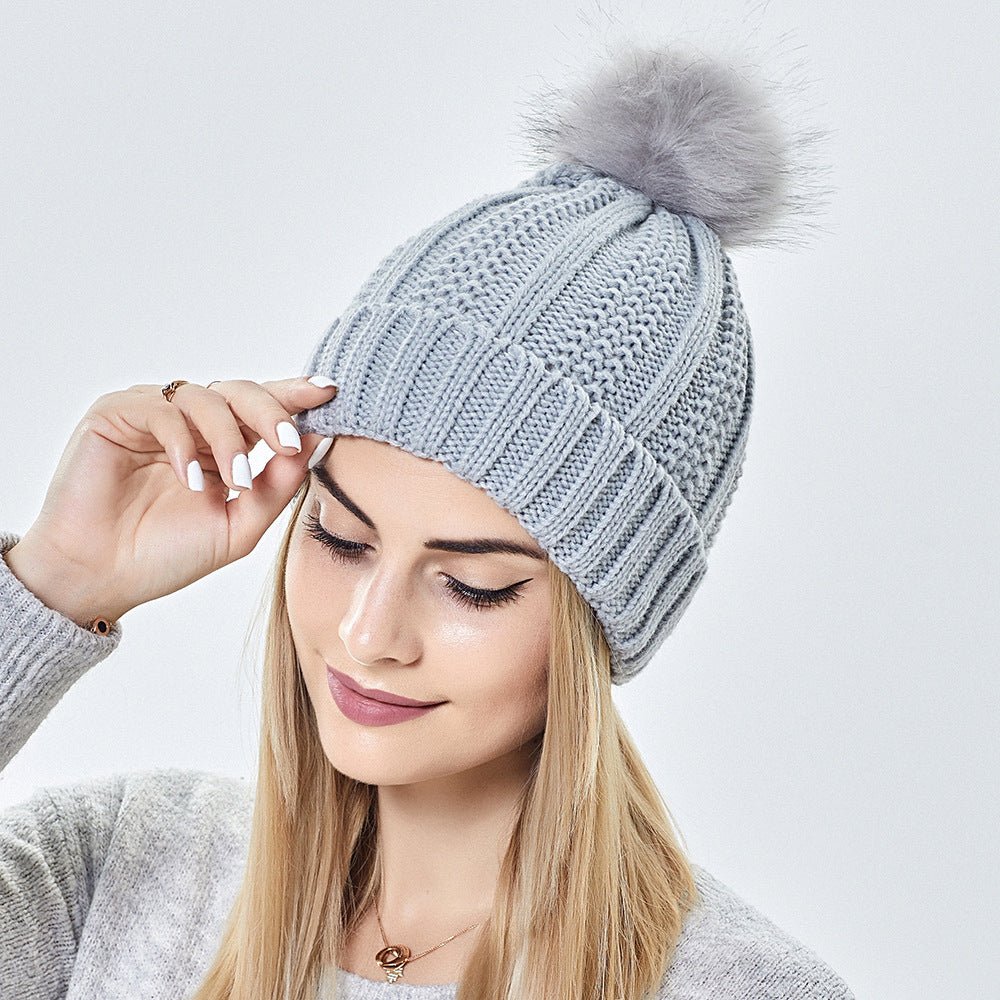 Soft Knit Pom Cap - Zenoora