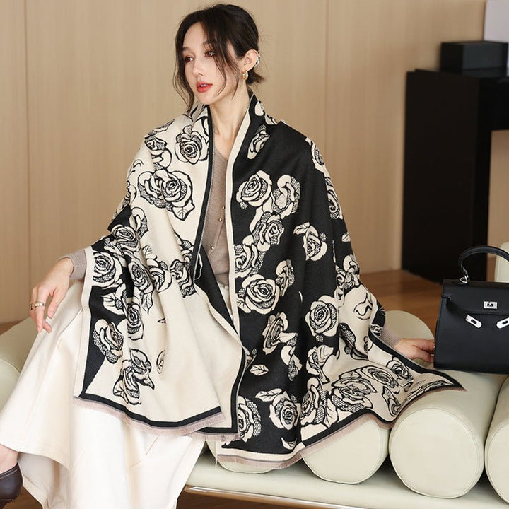 Versatile Warm Cashmere Scarf - Zenoora