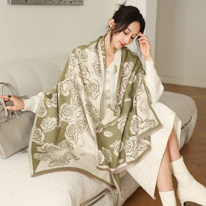 Versatile Warm Cashmere Scarf - Zenoora