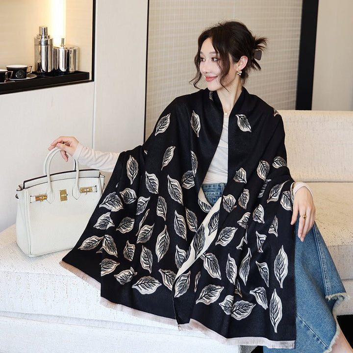 Versatile Warm Cashmere Scarf - Zenoora