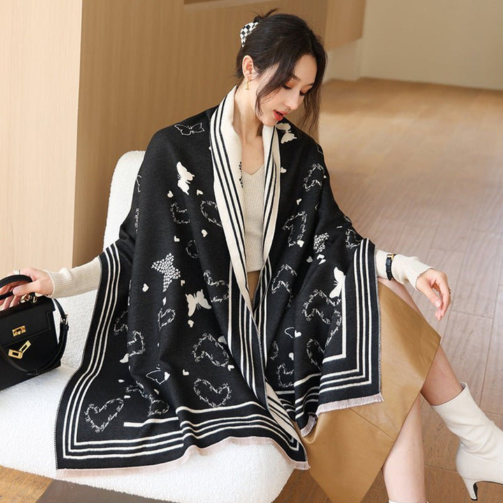 Versatile Warm Cashmere Scarf - Zenoora