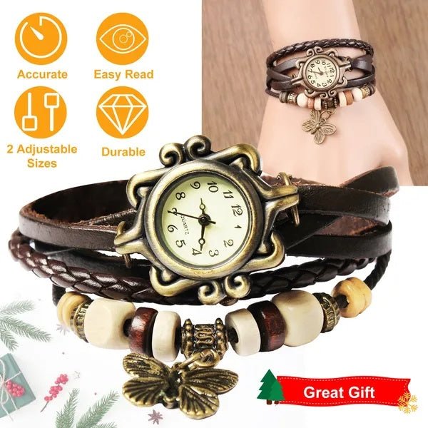 Vintage Bohemian Leather Watch - Zenoora