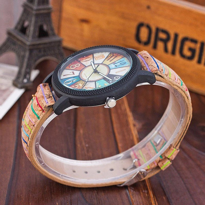 Vintage Leather Quartz Watch - Zenoora
