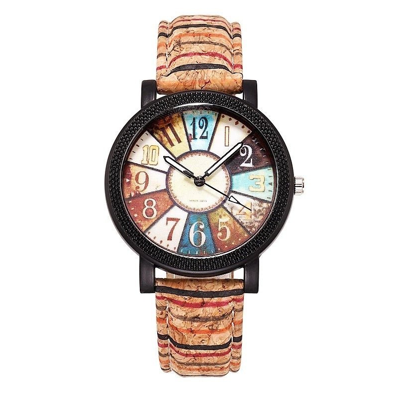 Vintage Leather Quartz Watch - Zenoora