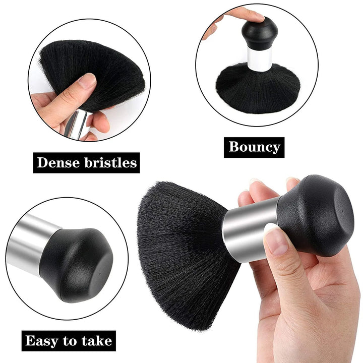 White Floral Barber Cape Set - Zenoora