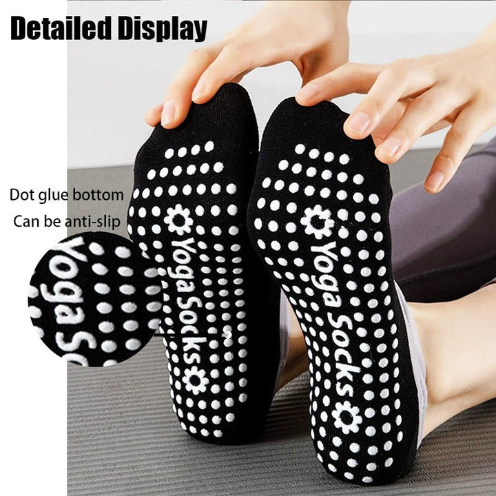 Women’s Non - Slip Yoga Socks Set - Zenoora