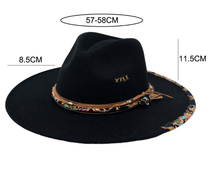 Wool - Like Winter Felt Cap - Zenoora