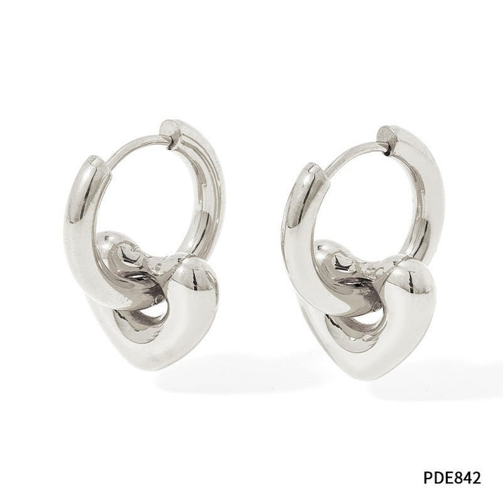 XINGX Earrings Stainless Steel Glossy Earrings - Zenoora